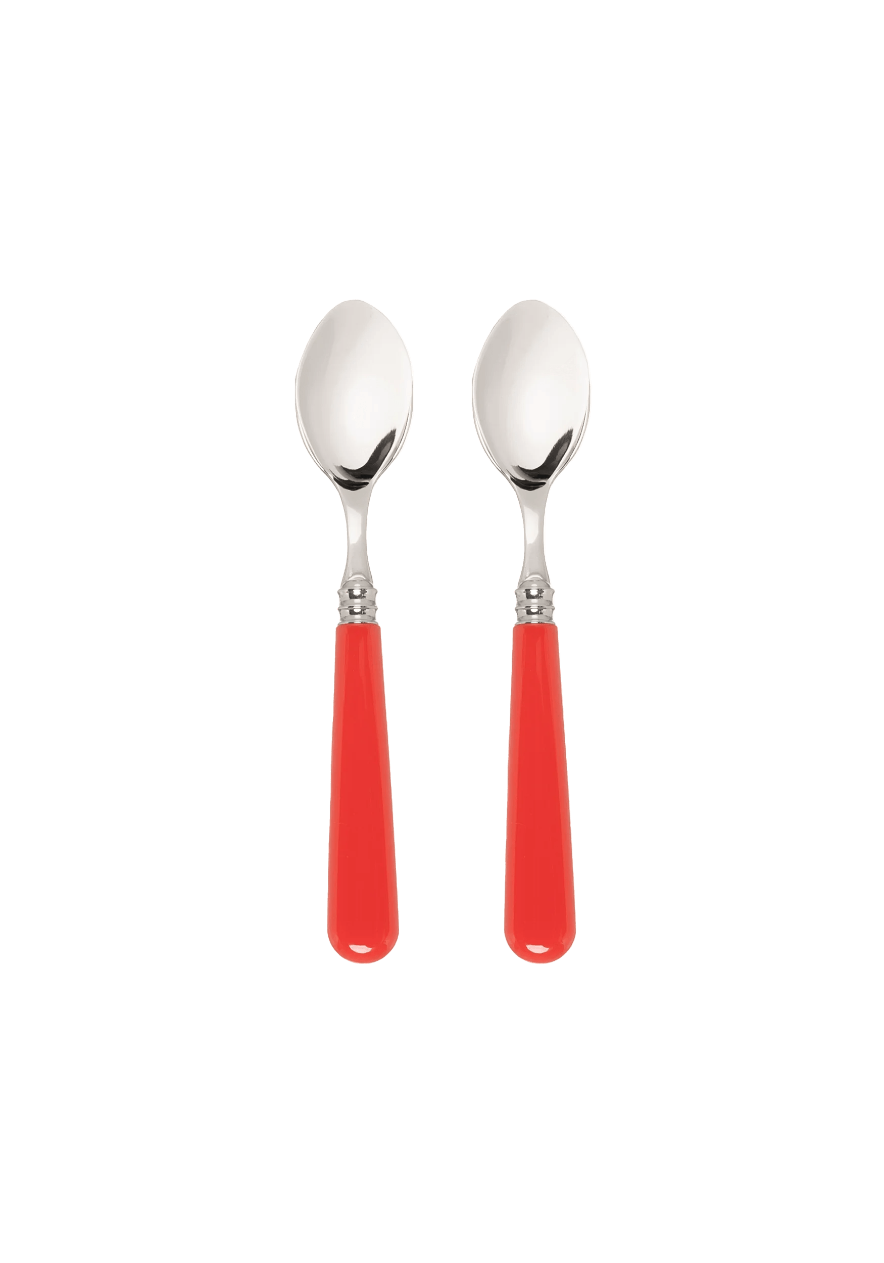 Classic Red Set of 2 Teaspoons