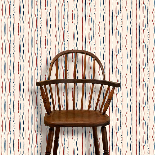 Indian Ink Wallpaper - Berry