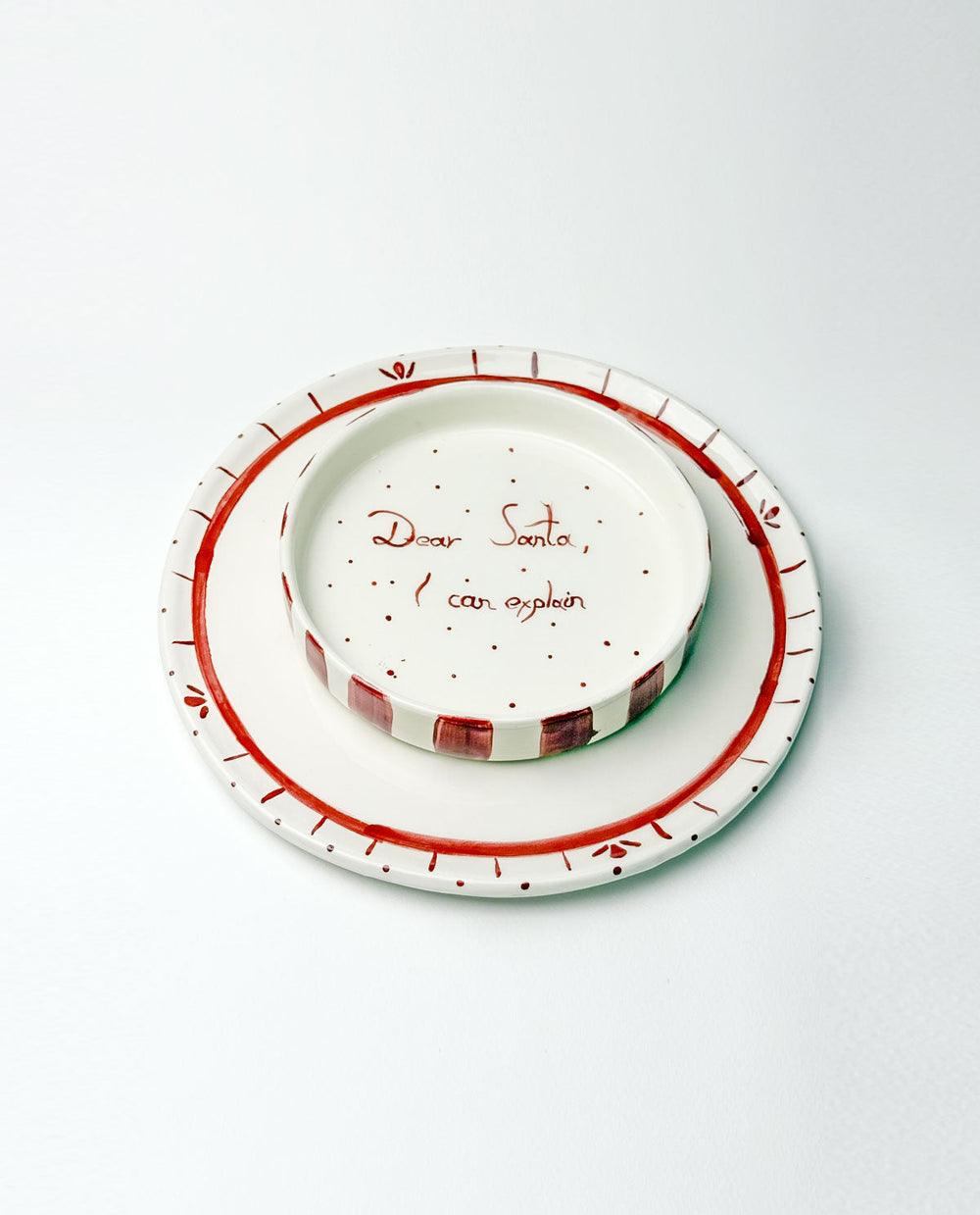 Festive Ceramic Serving Platter