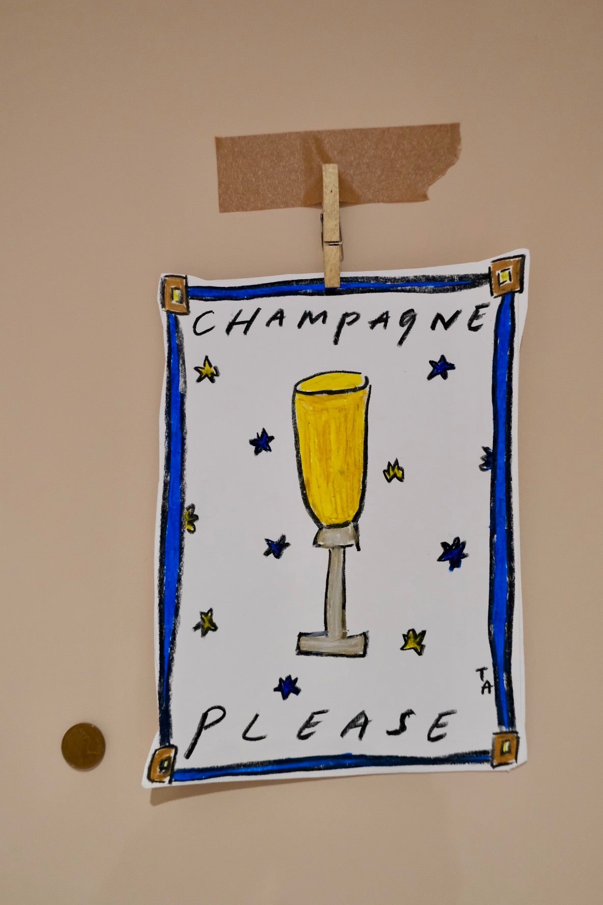 Champagne Please Artwork