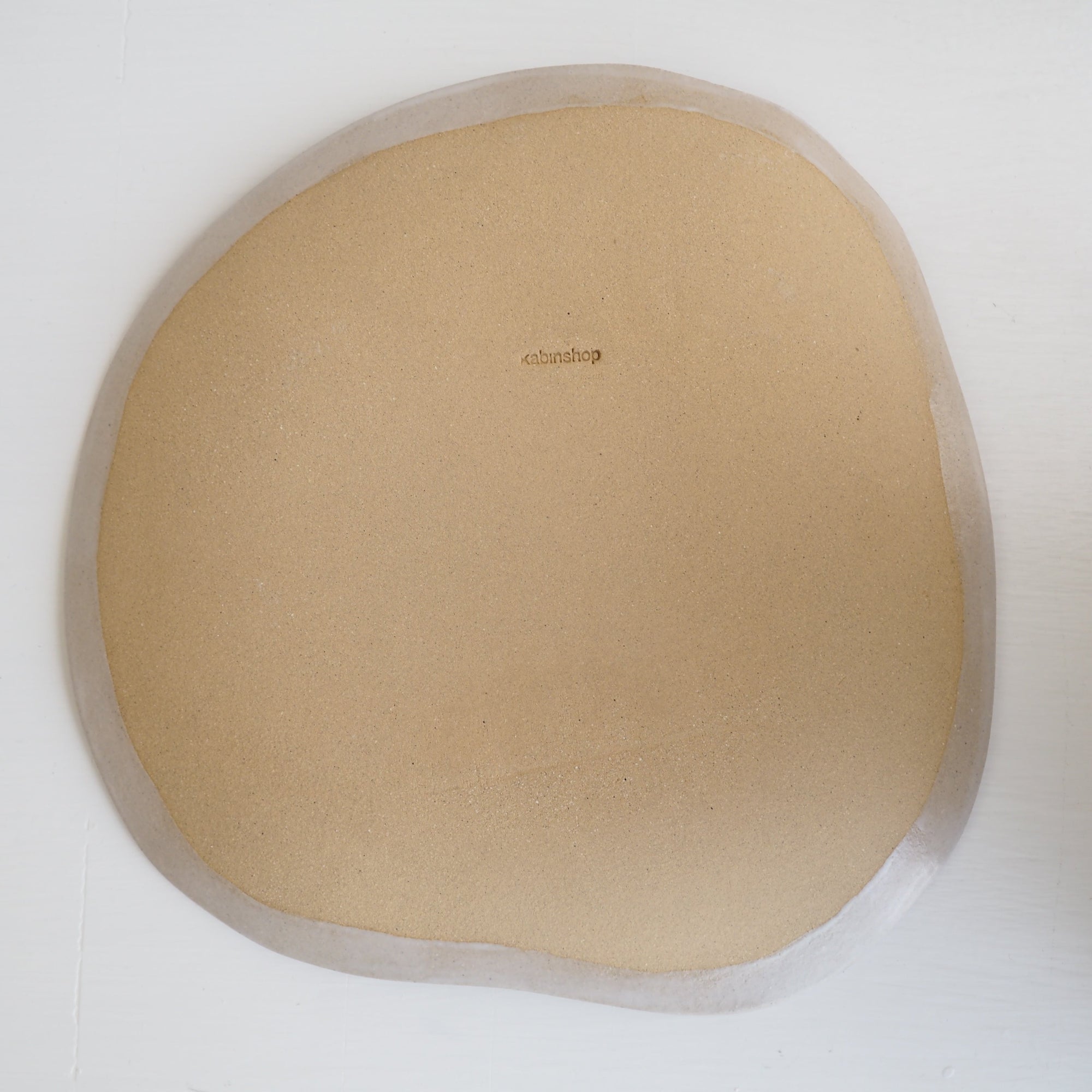 Handmade Ceramic Plate with Carrots Tomatoes Radishes & Peas