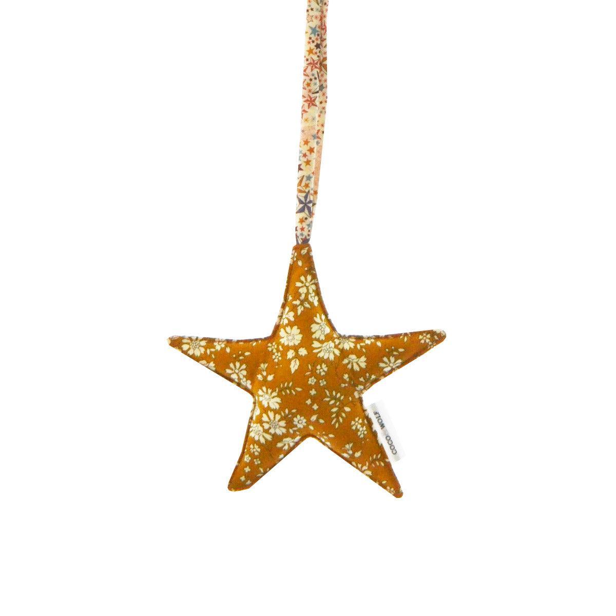 Star Decoration made with Liberty Fabric CAPEL & ADELAJDA