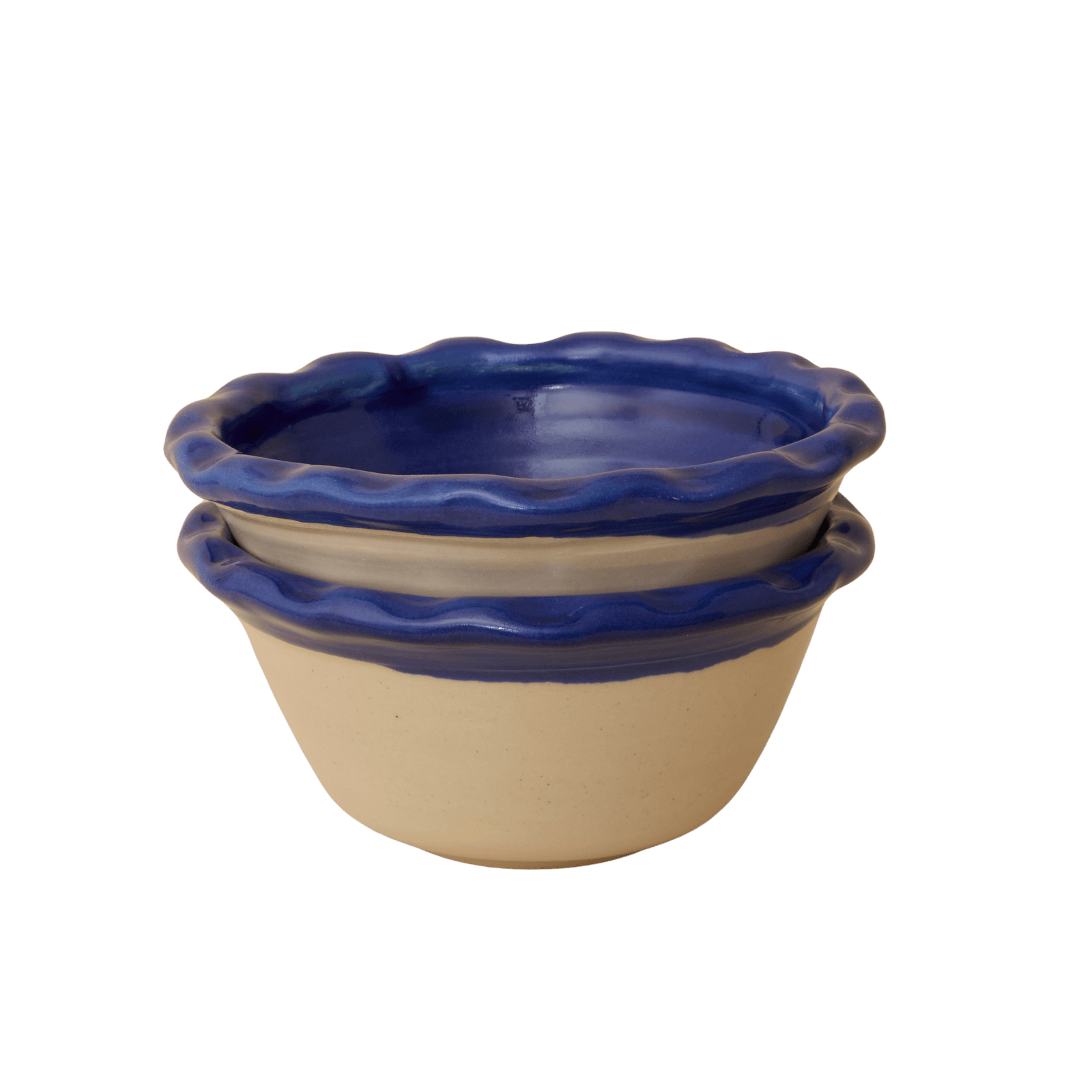 Dimple Bowls (Set of two) - Blue