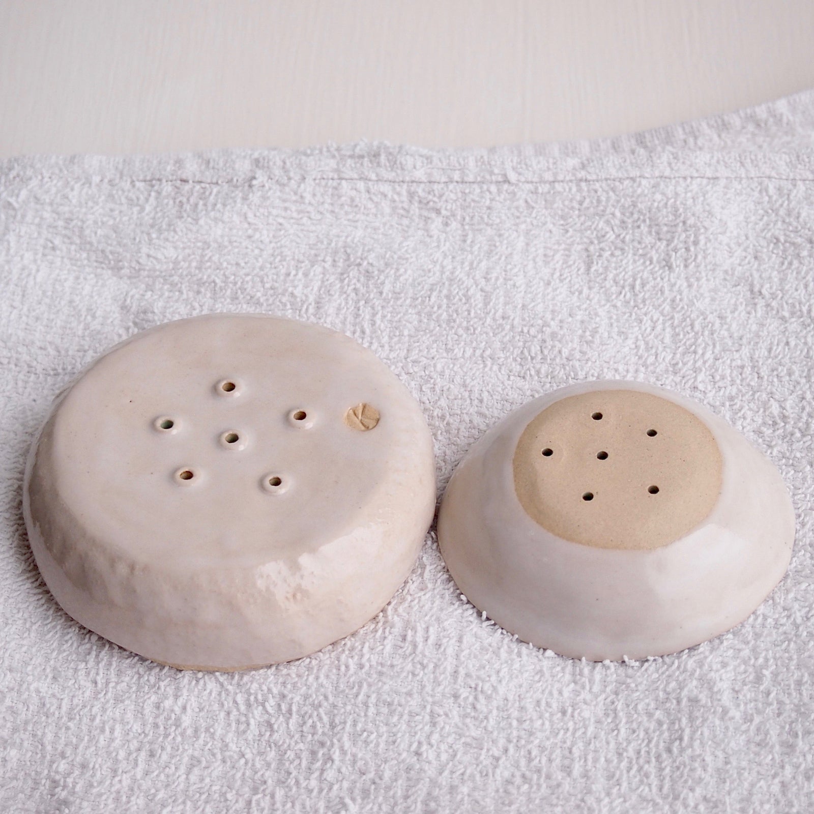 Handmade Turquoise Ceramic Soap Dish