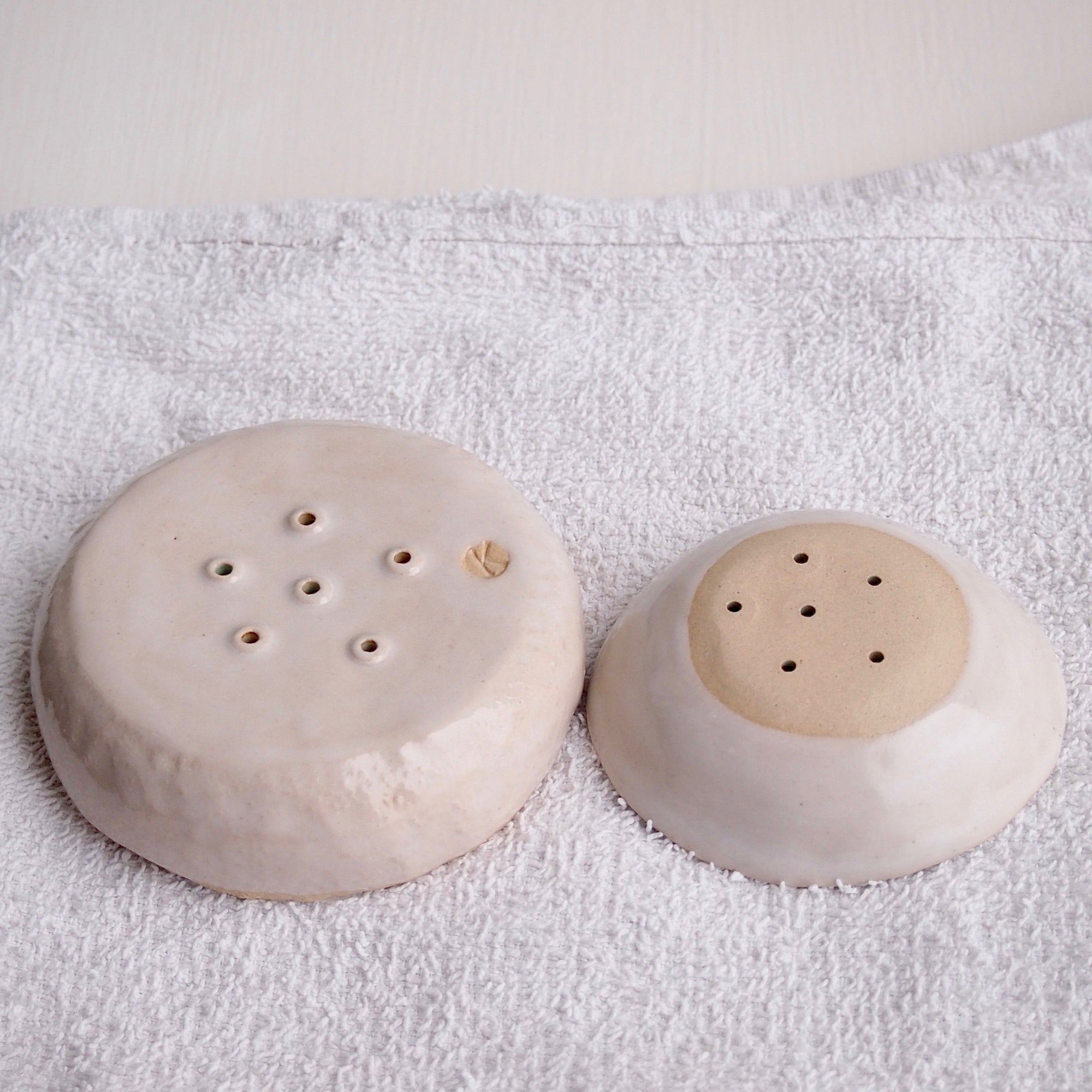Handmade Turquoise Ceramic Soap Dish