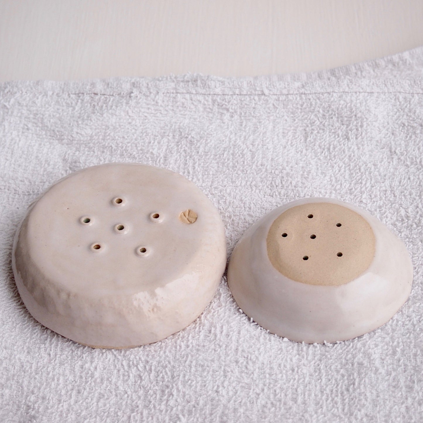 Handmade Turquoise Ceramic Soap Dish