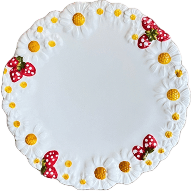 Nonna Strawberry Plate 22cm