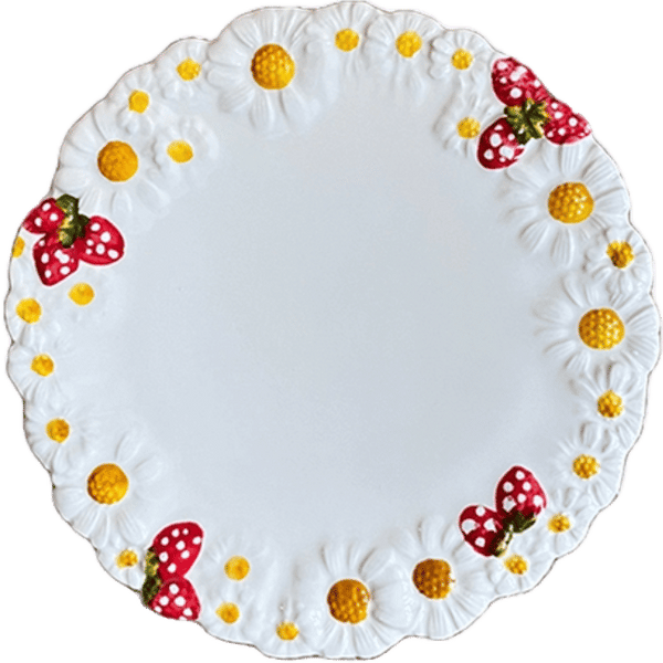 Nonna Strawberry Plate 22cm