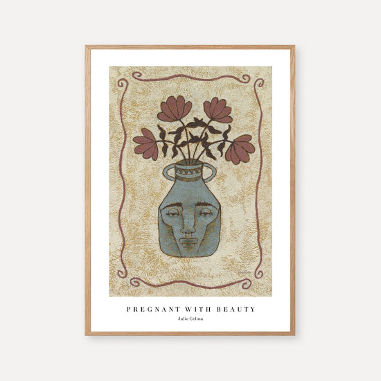 Pregnant With Beauty - Botanical Art Print