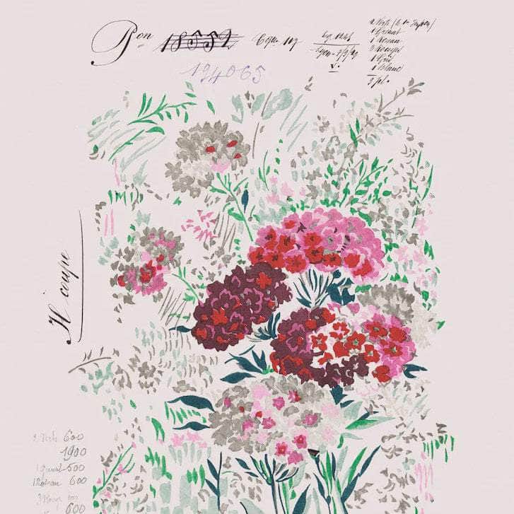 No.100 - Fleurs 1927 - Vintage Archive Poster Prints