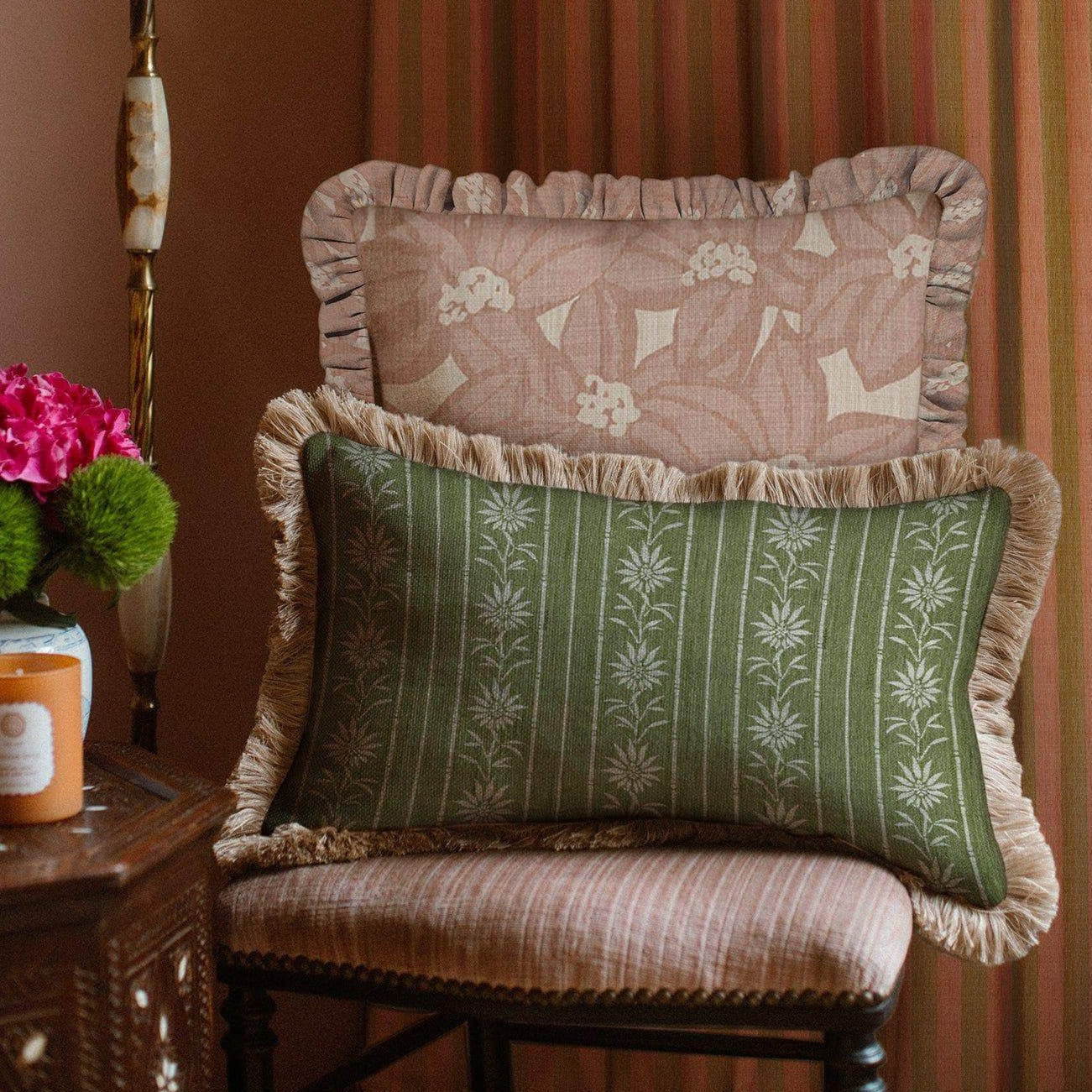 Cushion Michelle Vintage Rose (45x45cm)