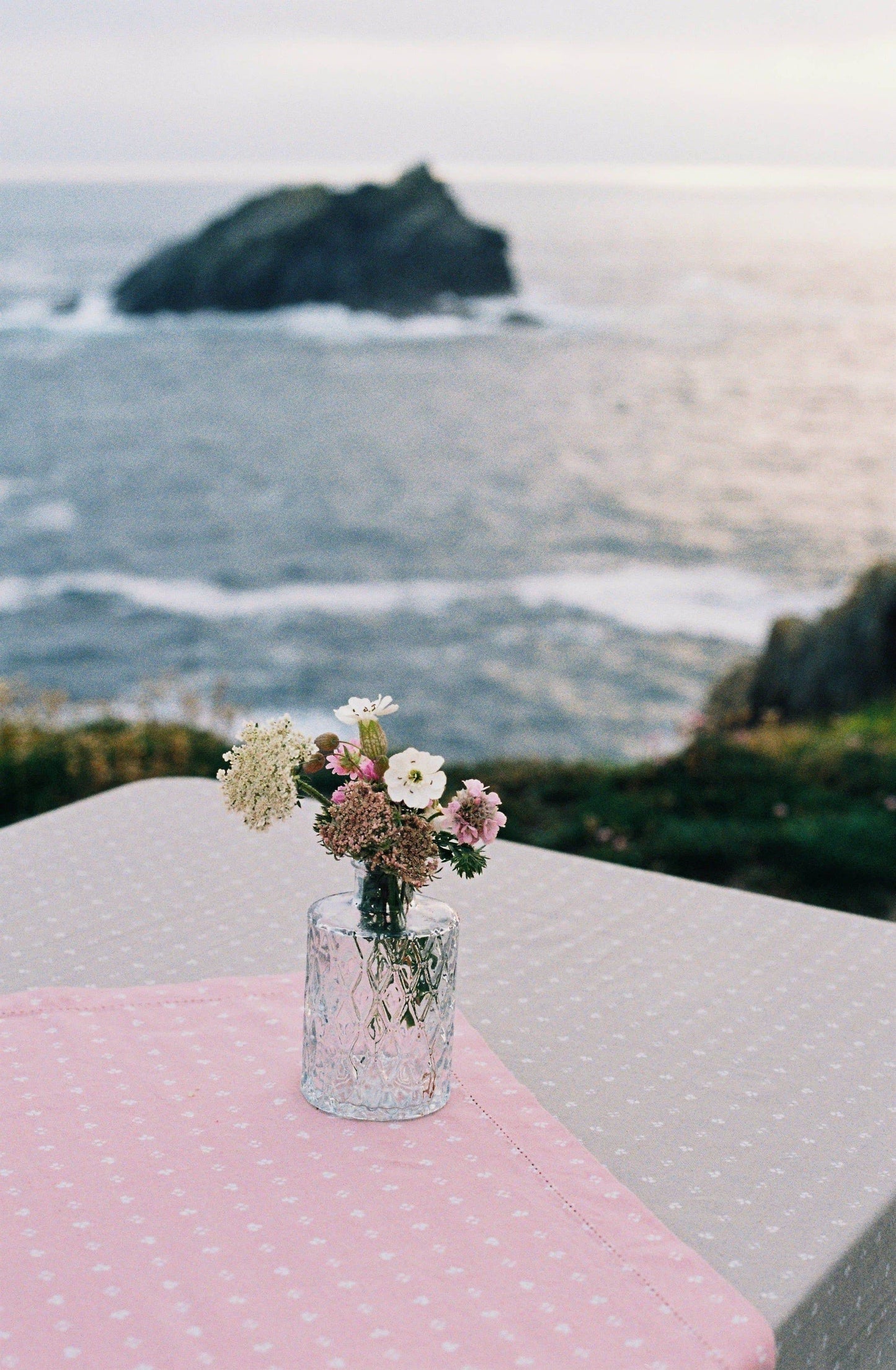Minni Table Cloth - Faded Green