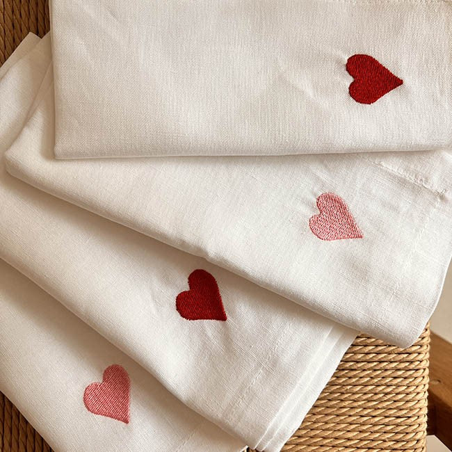 Set of 4 Amore Napkins