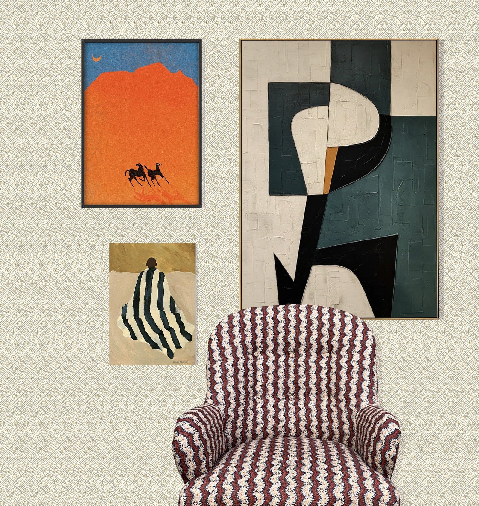 Arthur & Ruth Wallpaper – SANDPIT