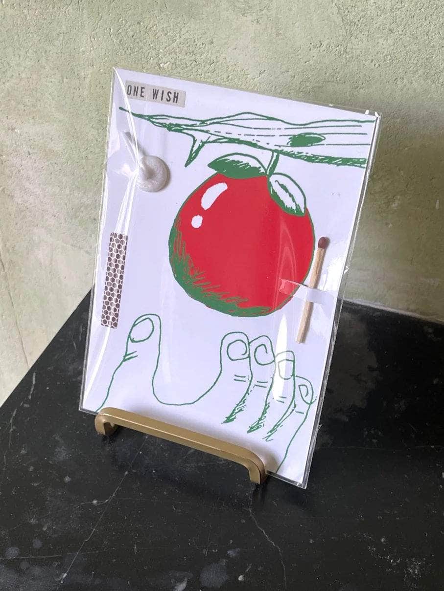 Wish Card Orange