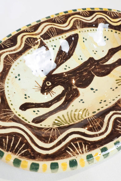 Oval Hare Dish