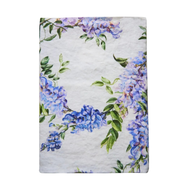 Wisteria Linen Tablecloth