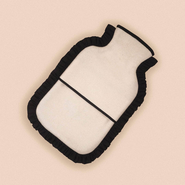 Winter Pansy Hot-water Bottle Cover