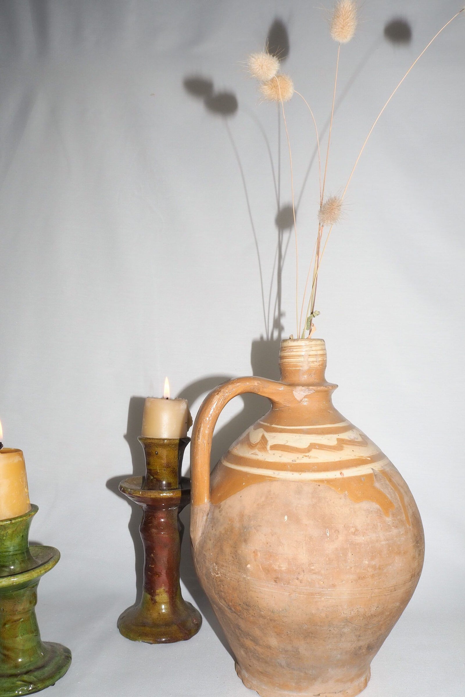 Vintage Olive Oil Vessel