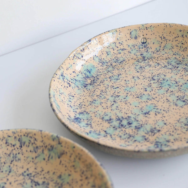 Minty Pink Galaxy Pasta Bowl