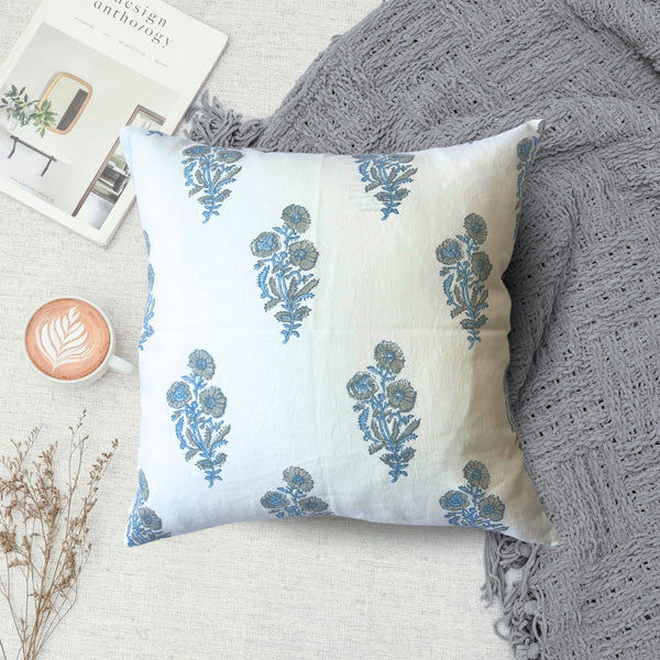 Firozi Throw Pillow Cover