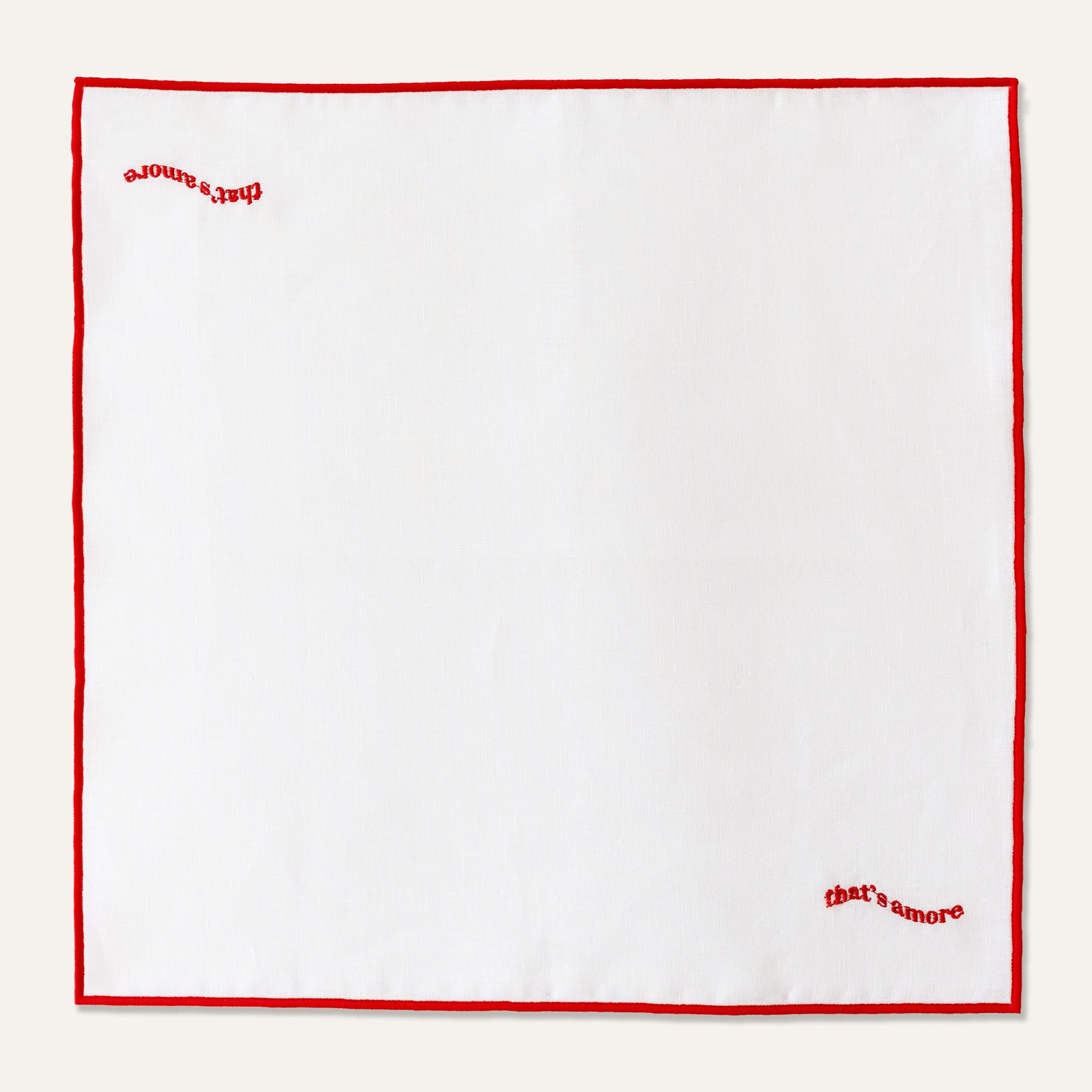 That's Amore Linen Napkins - Set of 2