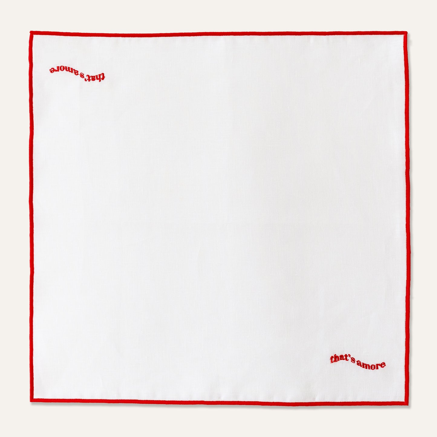 That's Amore Linen Napkins - Set of 2