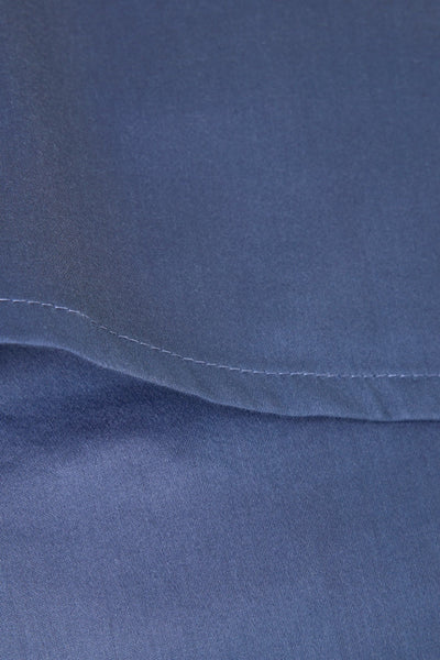 Geo Printed Super King Pillowcases in Blue