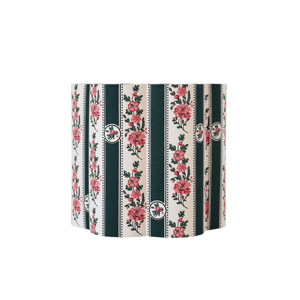 Flora Flower-Shaped Lampshade 'Green Table Lamp'