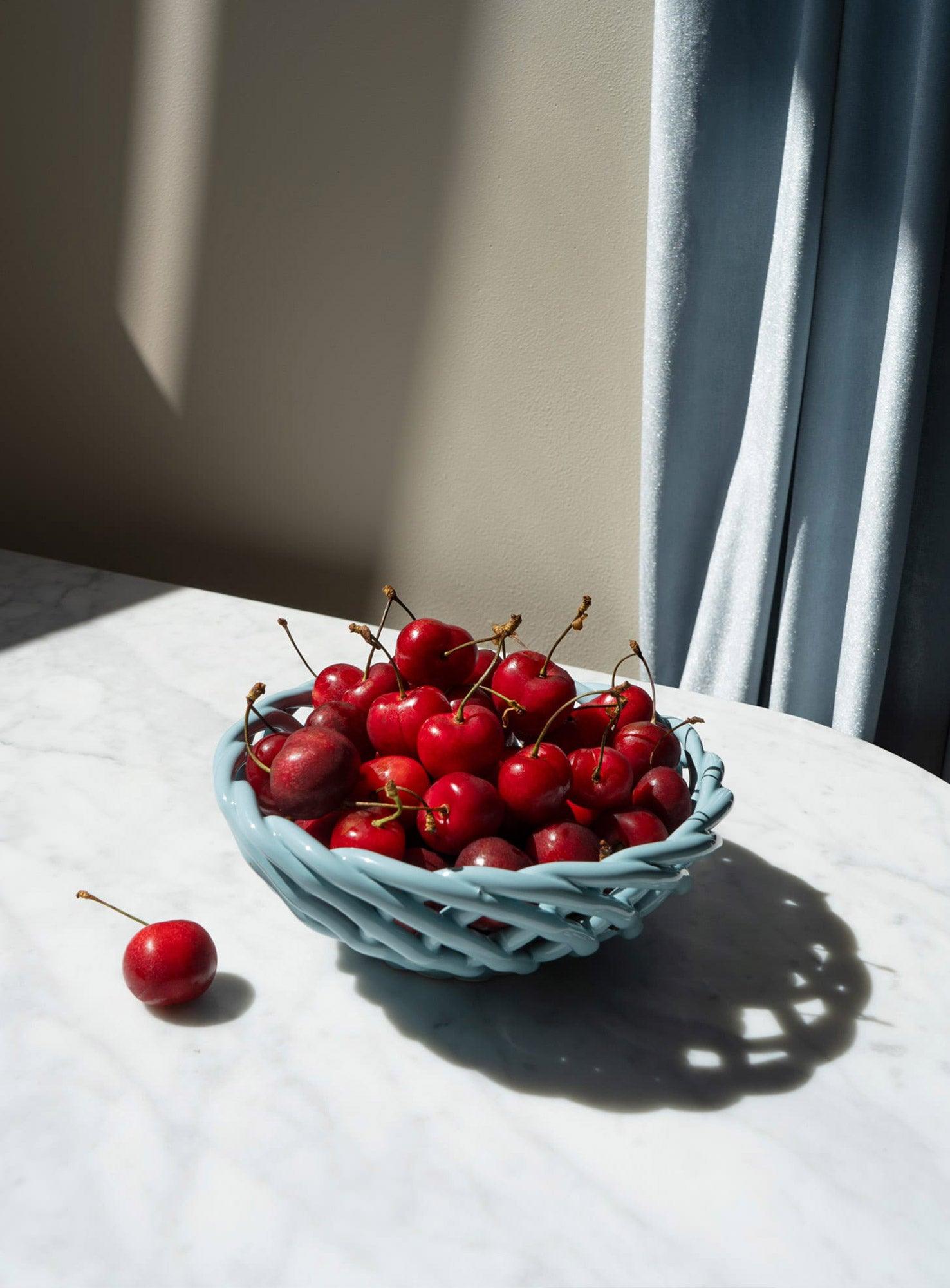 Sicilia Ceramic Basket