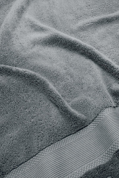 Organic Cotton Bath Sheet - Slate Grey