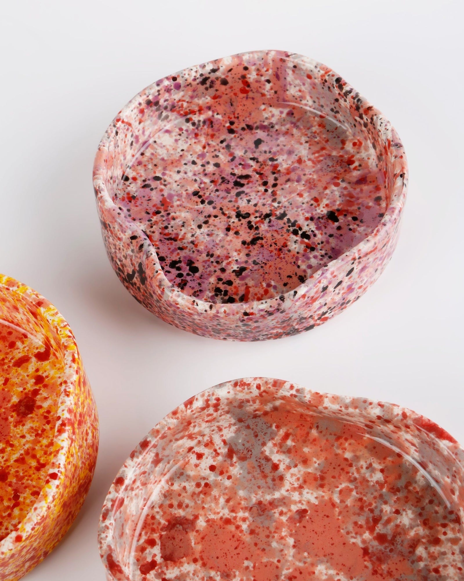 Hibiscus Splatter Trinket-