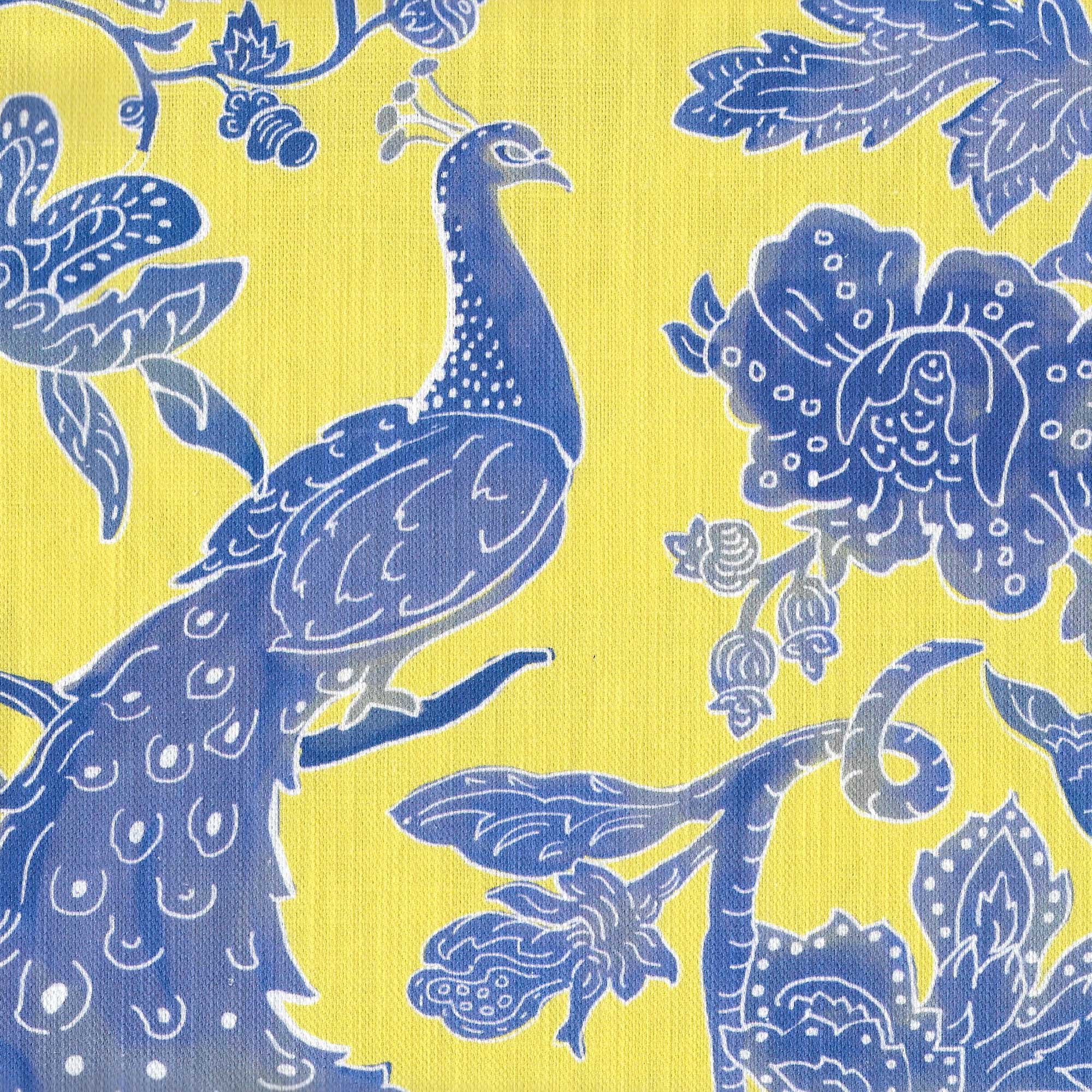 Peacock Batik Pillow