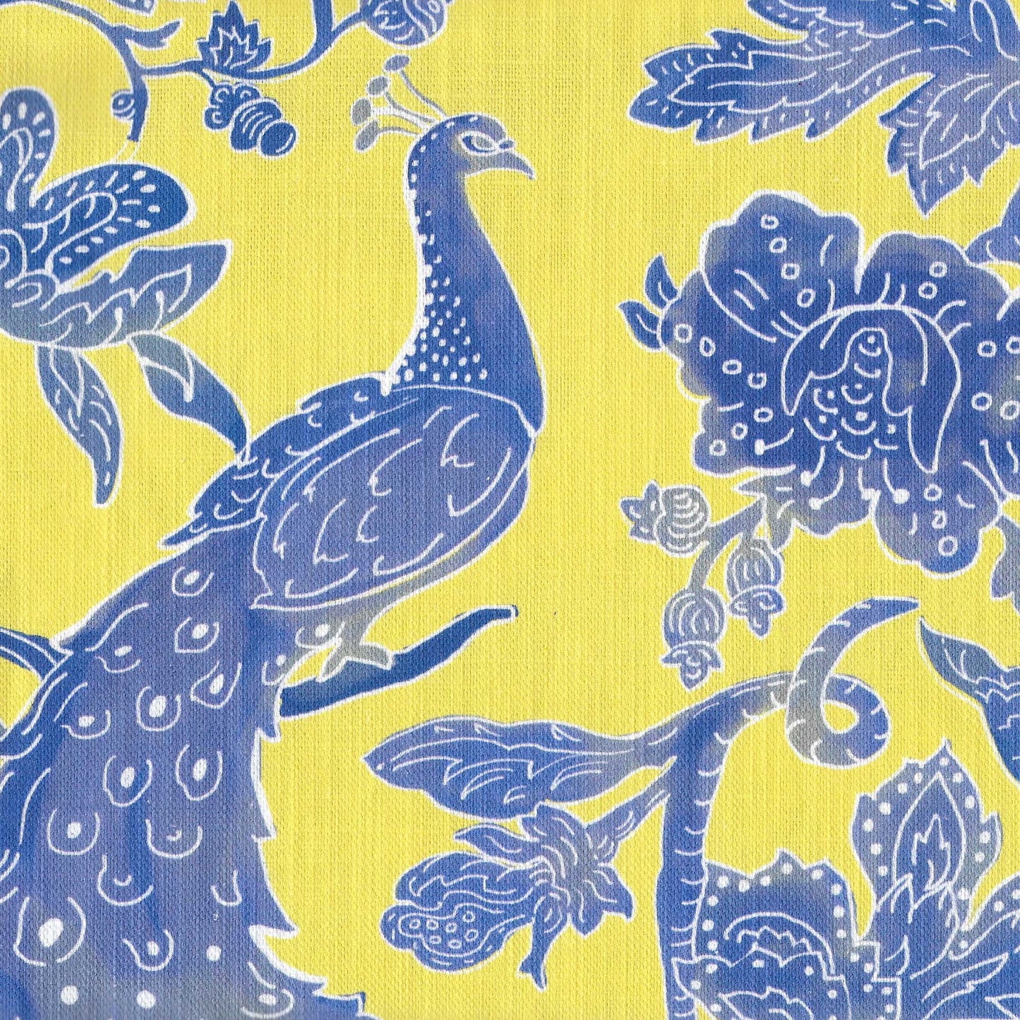 Peacock Batik Pillow