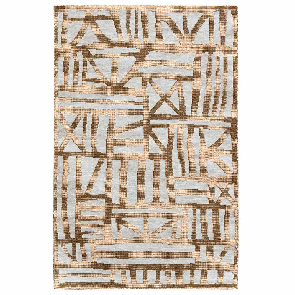 Tudor Flatweave Rug - Mustard