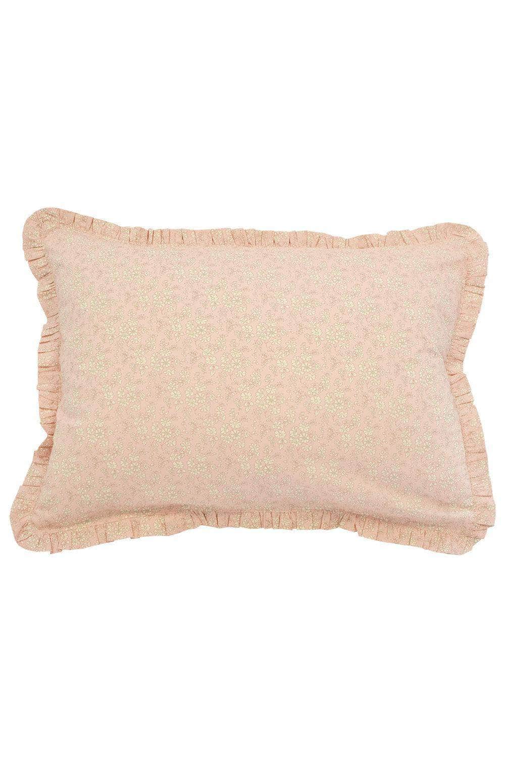 Frill Edge Pillowcase Made With Liberty Fabric Capel Pink
