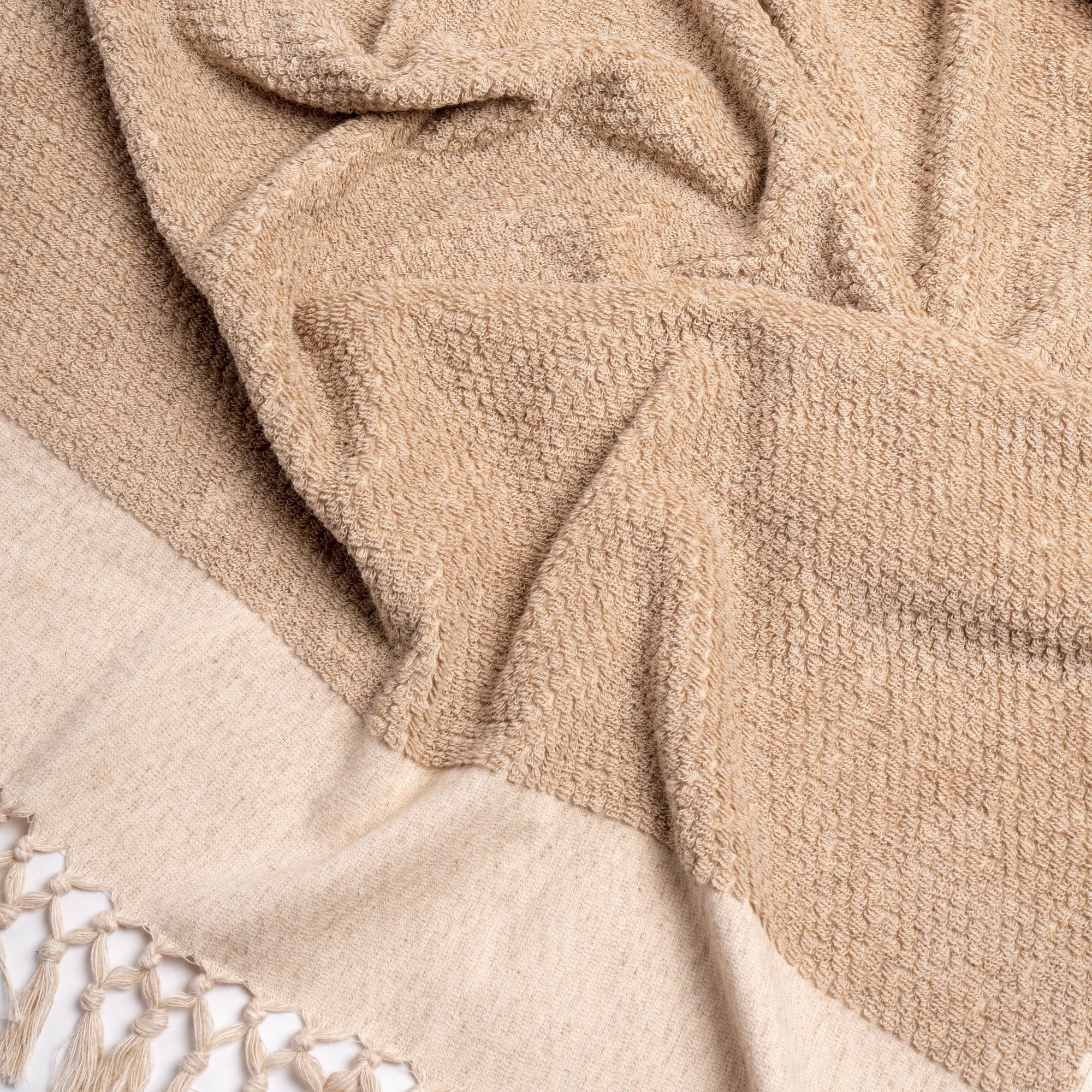 Plush and Bare Linen Hand Towel