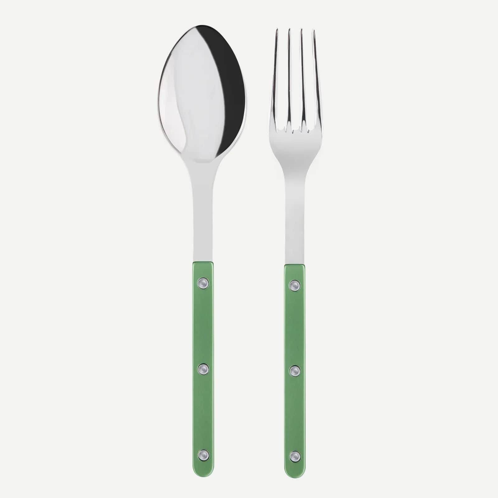 Bistrot Pearly Serving Set, Green Garden