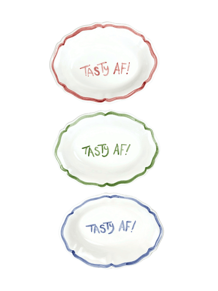 Oval Serving Dish “Tastay Af”