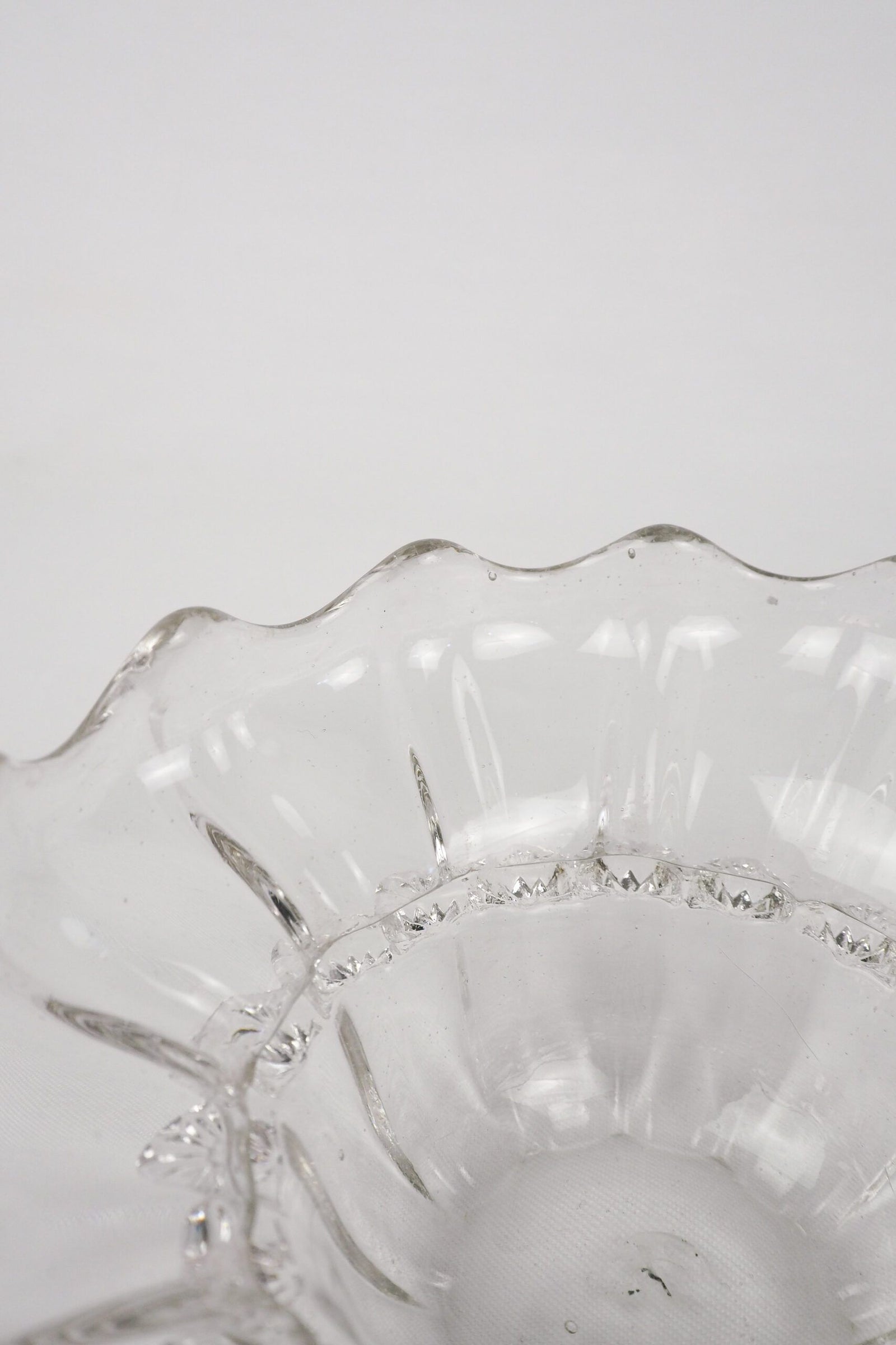 Vintage Hand Blown Glass Dish