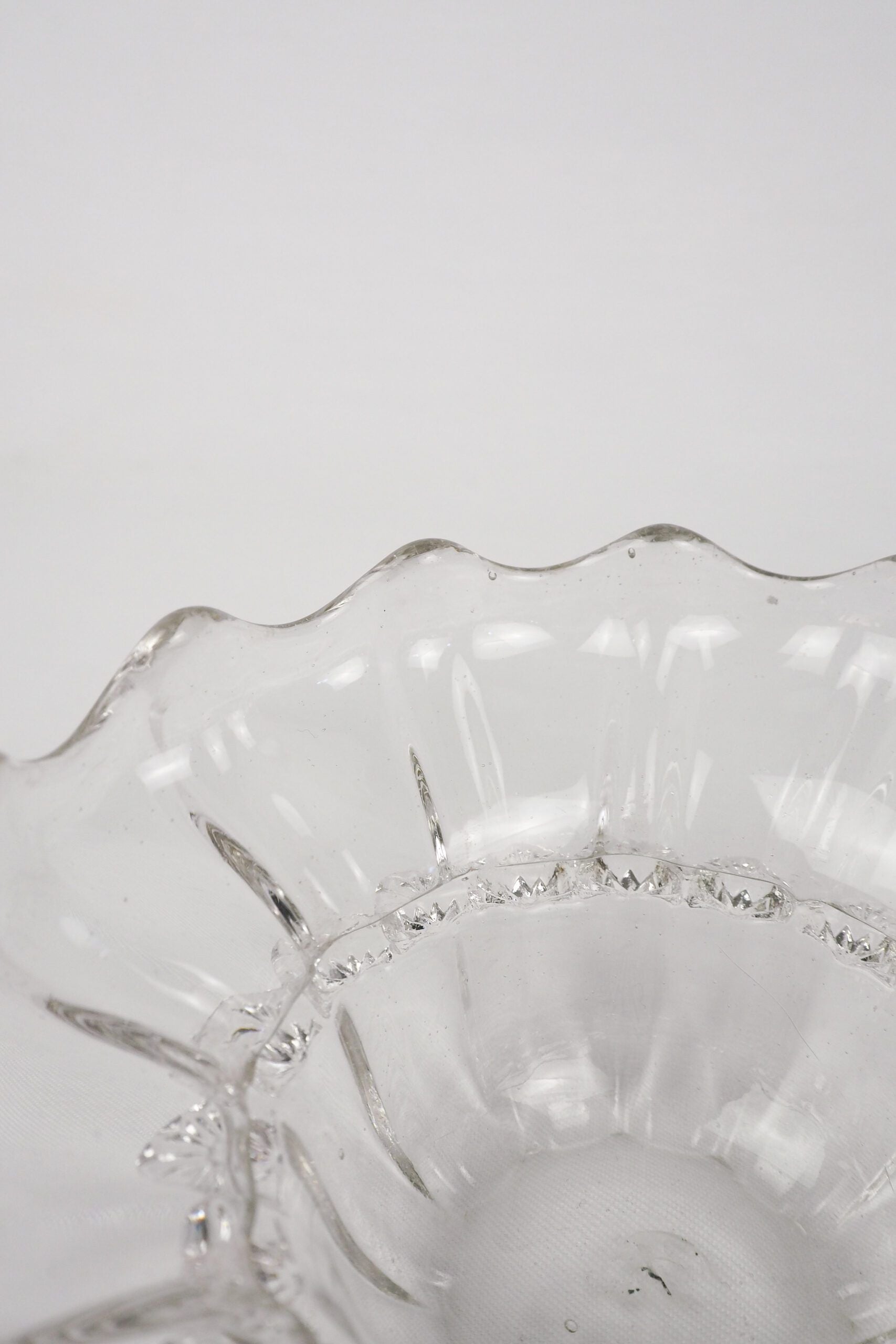 Vintage Hand Blown Glass Dish