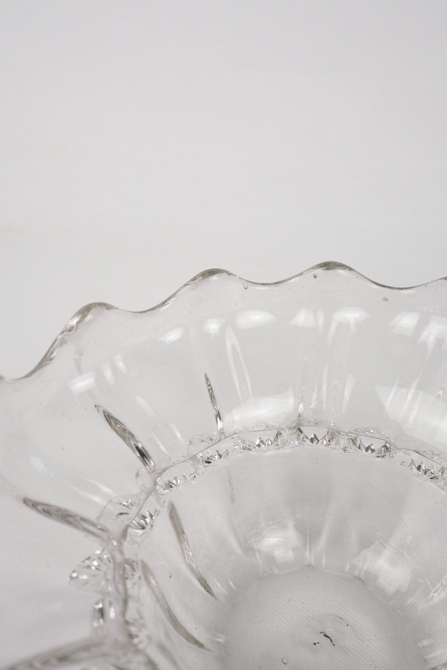 Vintage Hand Blown Glass Dish