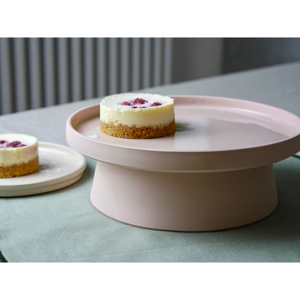 Large Ceramic Cake Stand, Blush