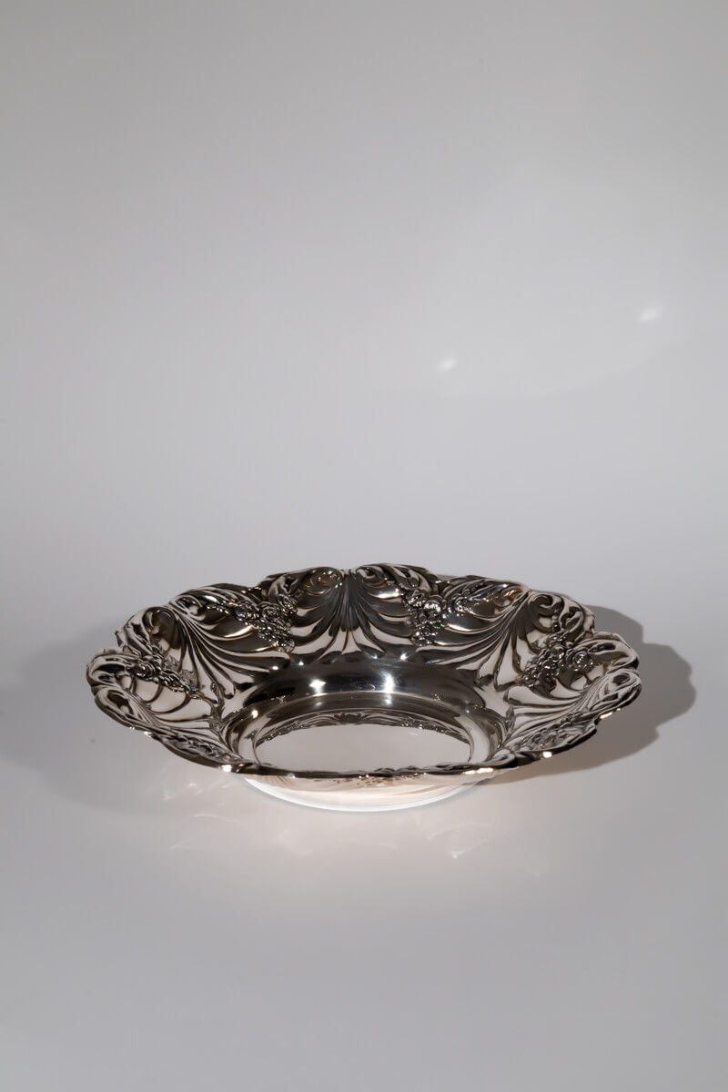 Vintage Mid-Century Floral Tray