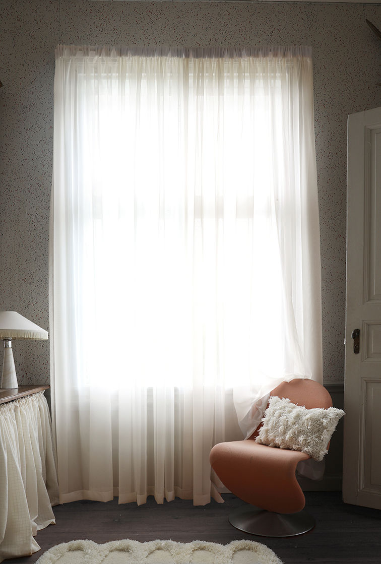 Curtain Hotel Sheer Natural White