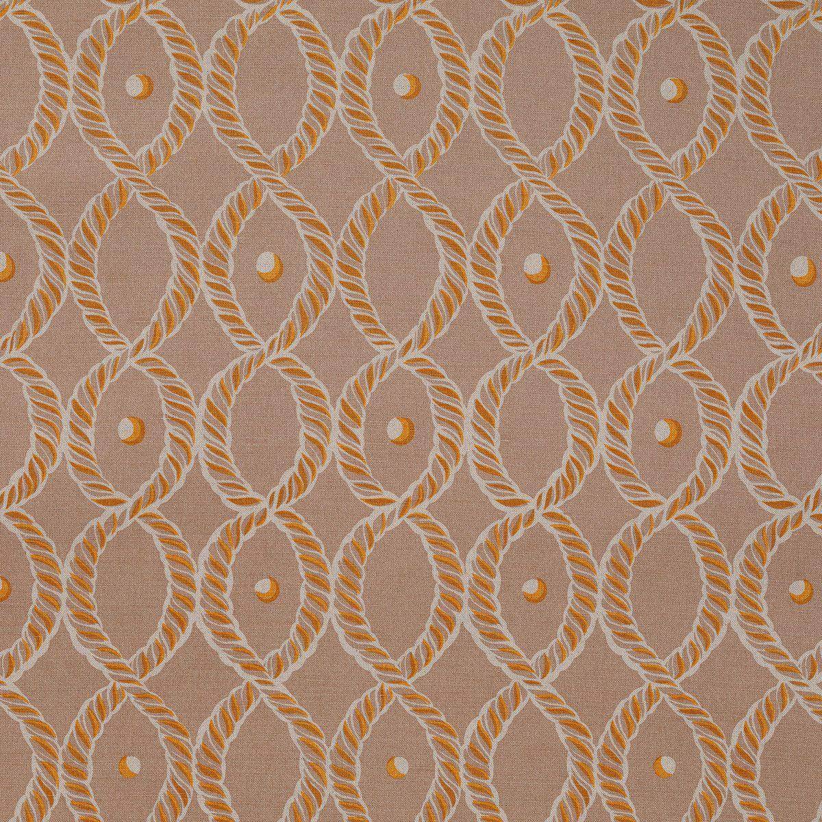 Dolly Fabric in Grey and Gold
