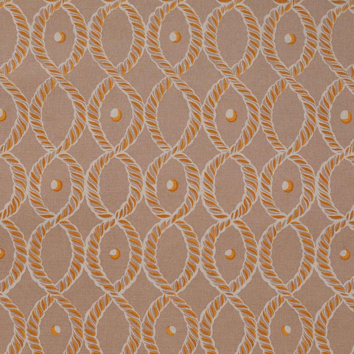 Dolly Fabric in Grey and Gold