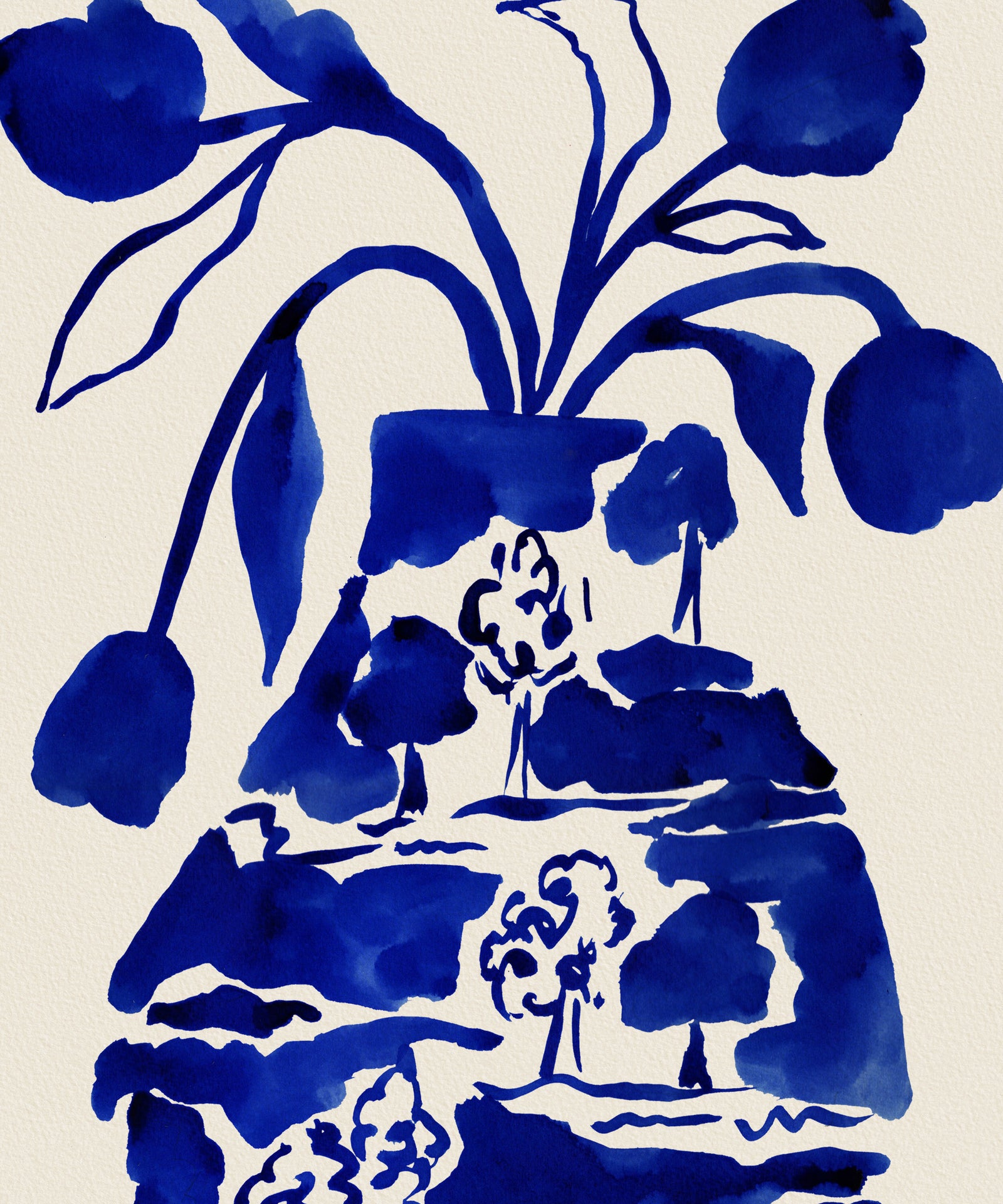 Joie de la Nature (The Joy ofNature)- French Floral Art Print