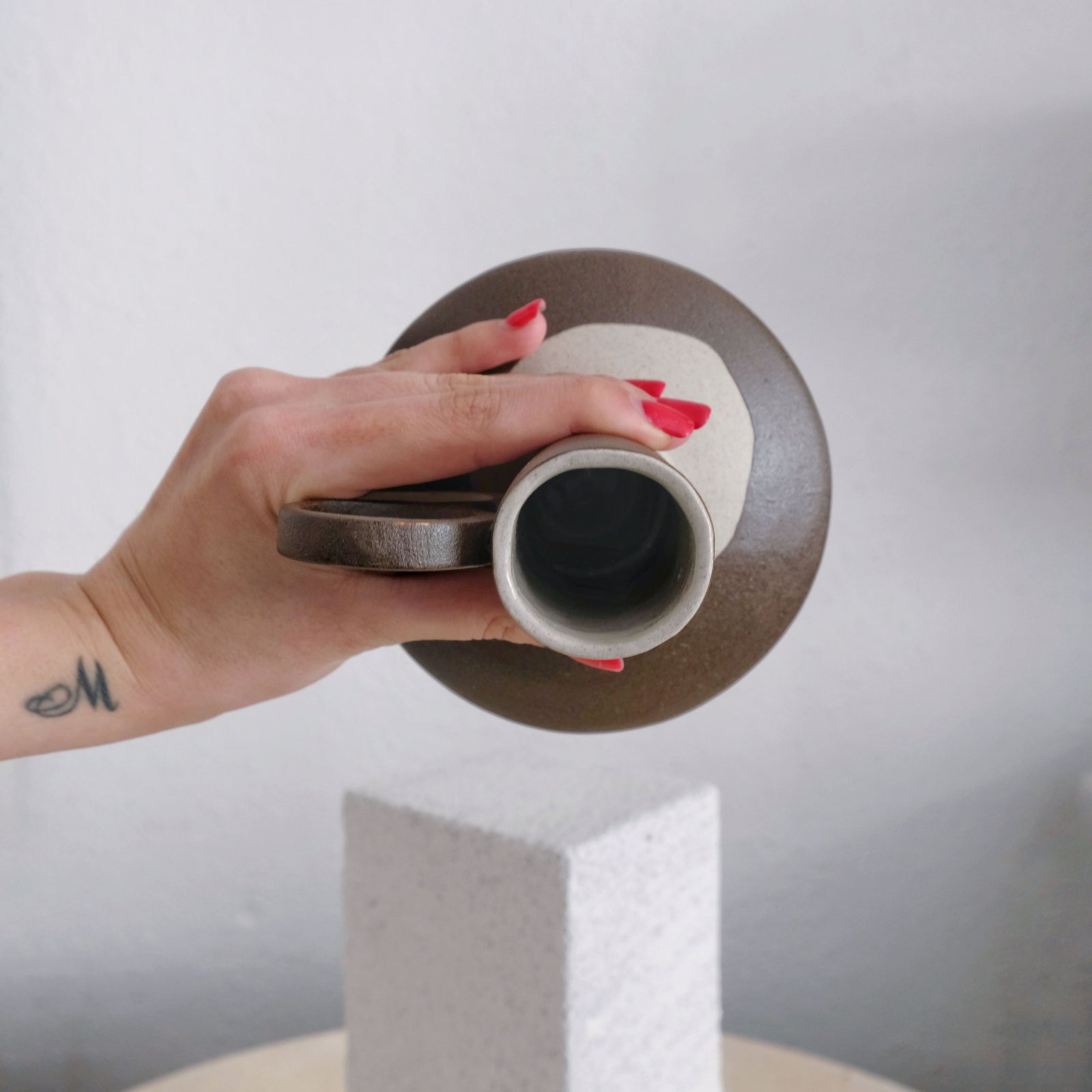 Bareino - Recycled Stoneware Vase - Magdalena Clay