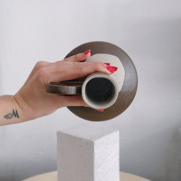 Bareino - Recycled Stoneware Vase - Magdalena Clay